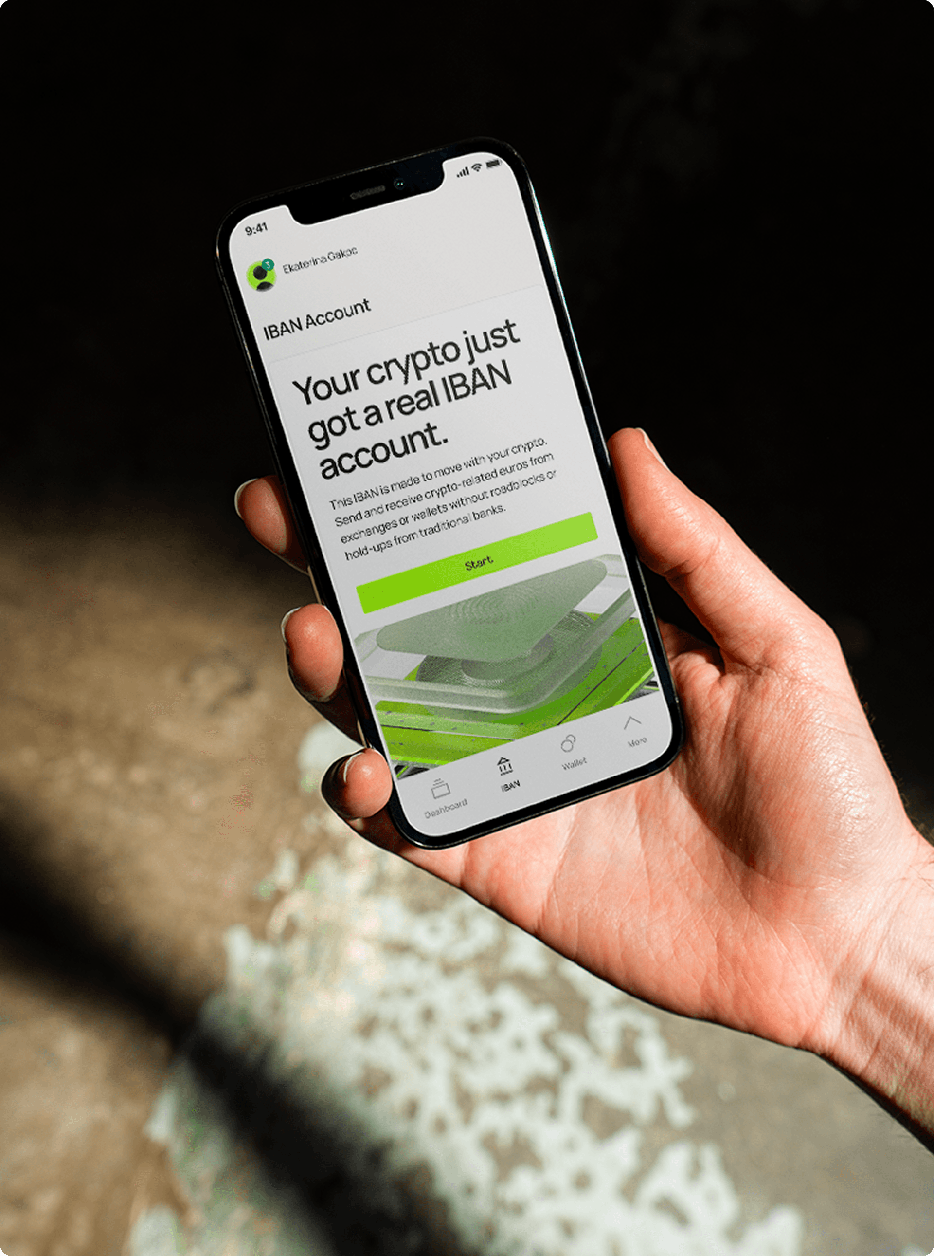 From crypto to spending in three simple steps