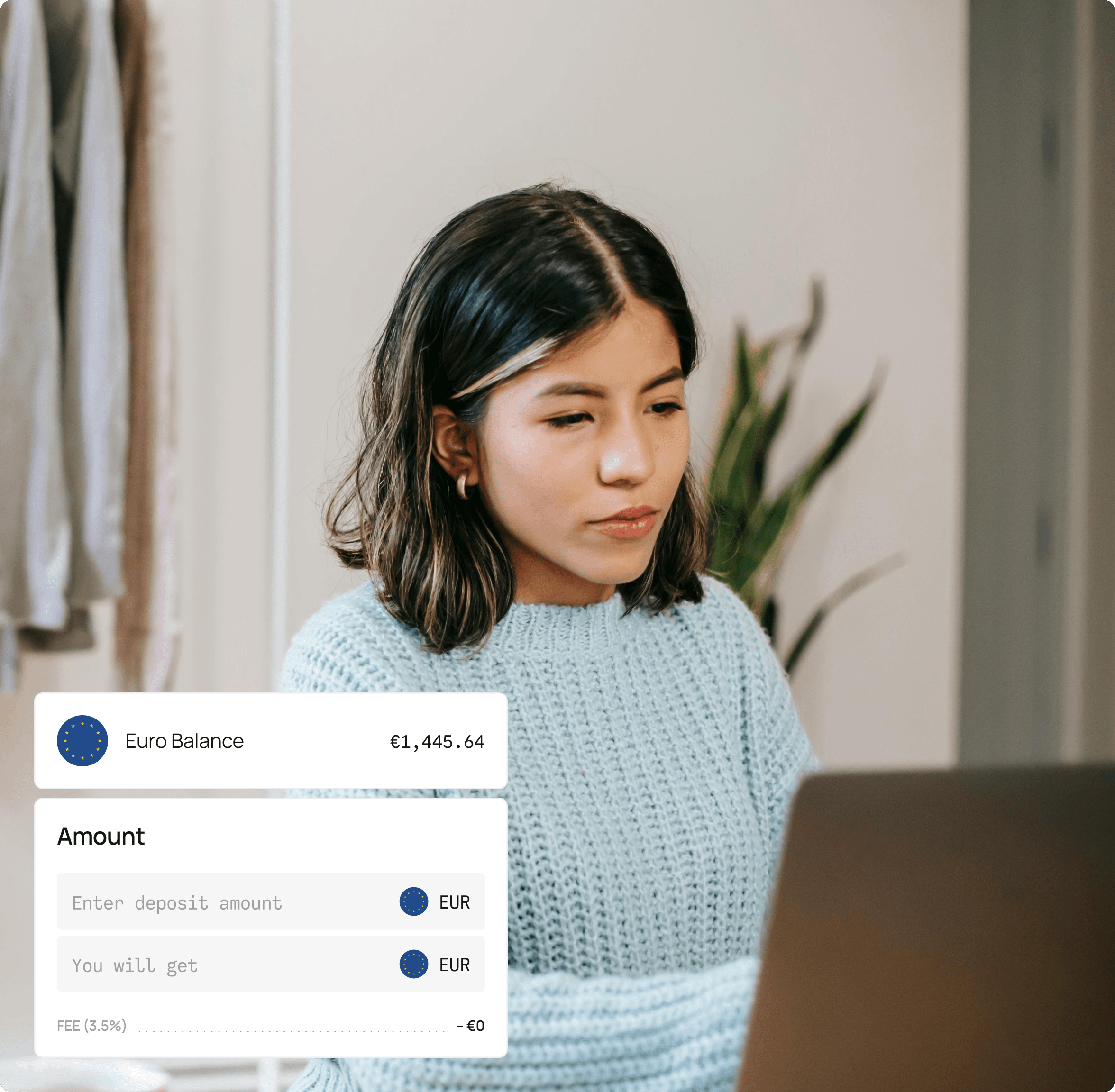 Recibe pagos en cripto